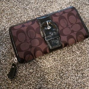 Black Coach Wallet